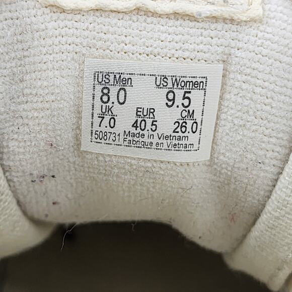 Vans SK8-Hi Floral Tapestry Print High Top Shoes Sneakers Womens Size 9.5 - Picture 5 of 6